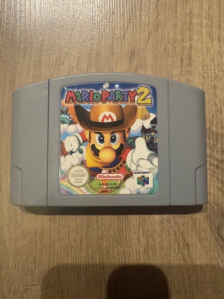 Mario Party 2 Nintendo 64 N64 PAL Origineel, Racen en Vliegen, Ophalen of Verzenden, Zo goed als nieuw, 3 spelers of meer