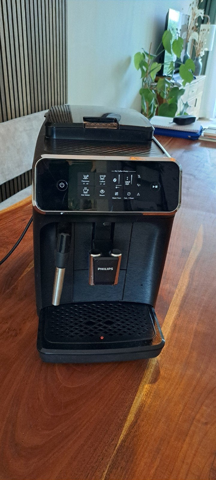 Philips 2220 koffiemachine, Gebruikt, 10 kopjes of meer, Koffiemachine, Afneembaar waterreservoir