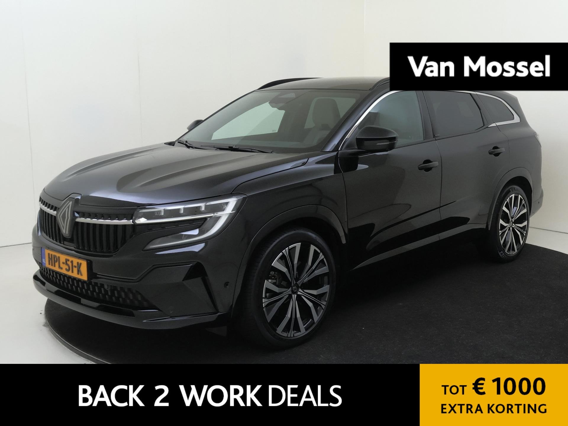 Renault Espace E-Tech full hybrid 200 PK iconic 7p. | Pack A, Auto's, 12 maanden, Euro 6, 1199 cc, 7 stoelen