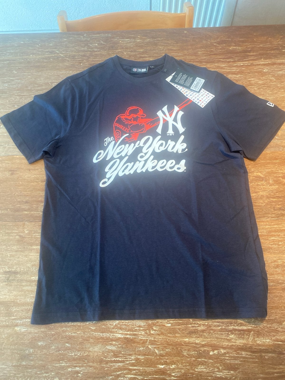 New York Yankees T-shirt - Nieuw met kaartjes, Ophalen of Verzenden, Nieuw, Maat 48/50 (M), Blauw