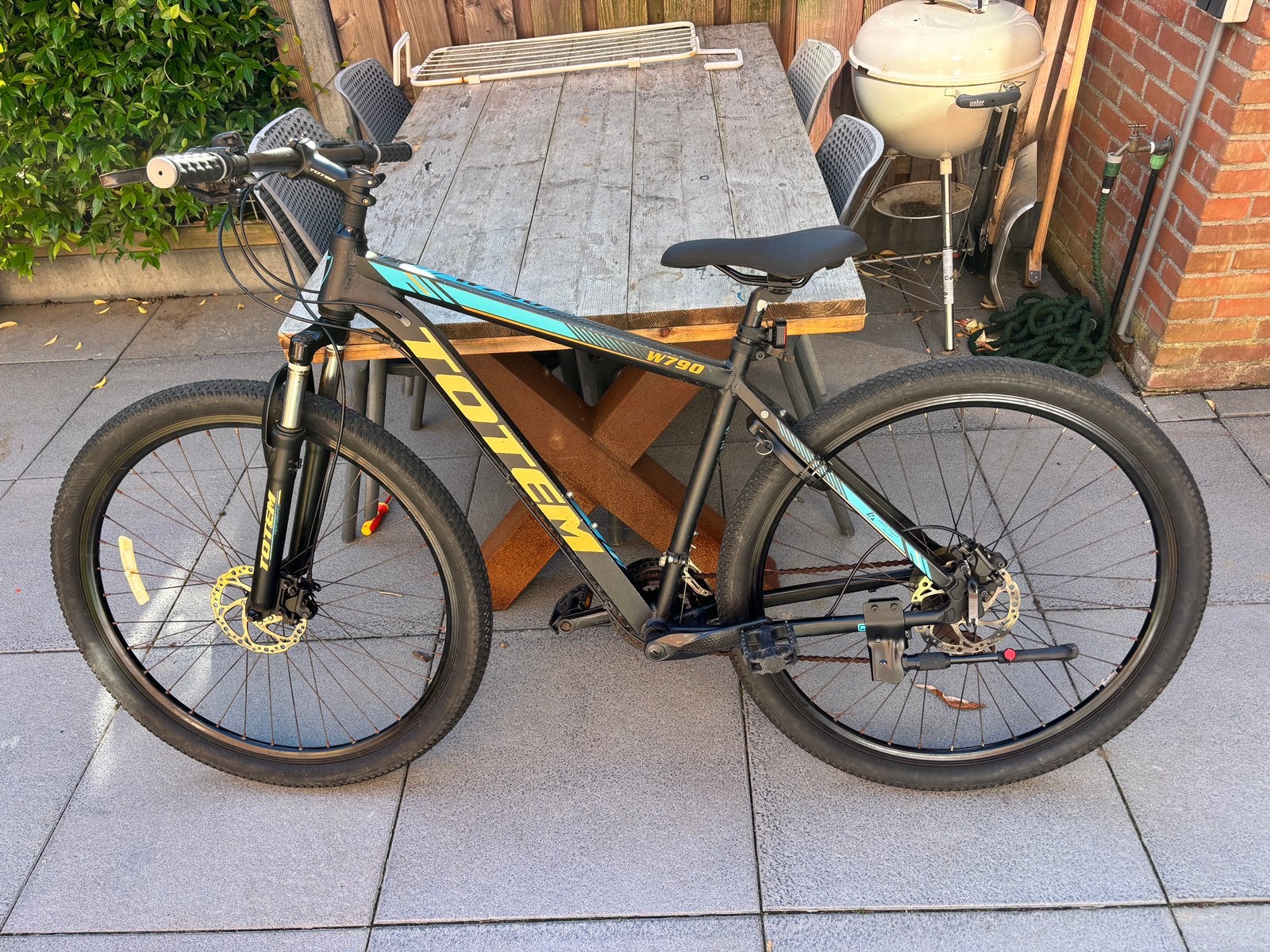 Totem W790 mountainbike 29’ shimano 3x8 schijfremmen, Fietsen en Brommers, Gebruikt, Hardtail, 49 tot 53 cm, Schijfrem