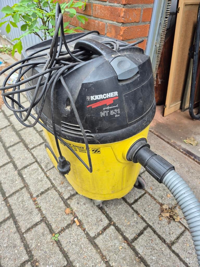 Kärcher NT 561 Eco Professional Waterstofzuiger, Ophalen, Gebruikt, Waterstofzuiger, Reservoir