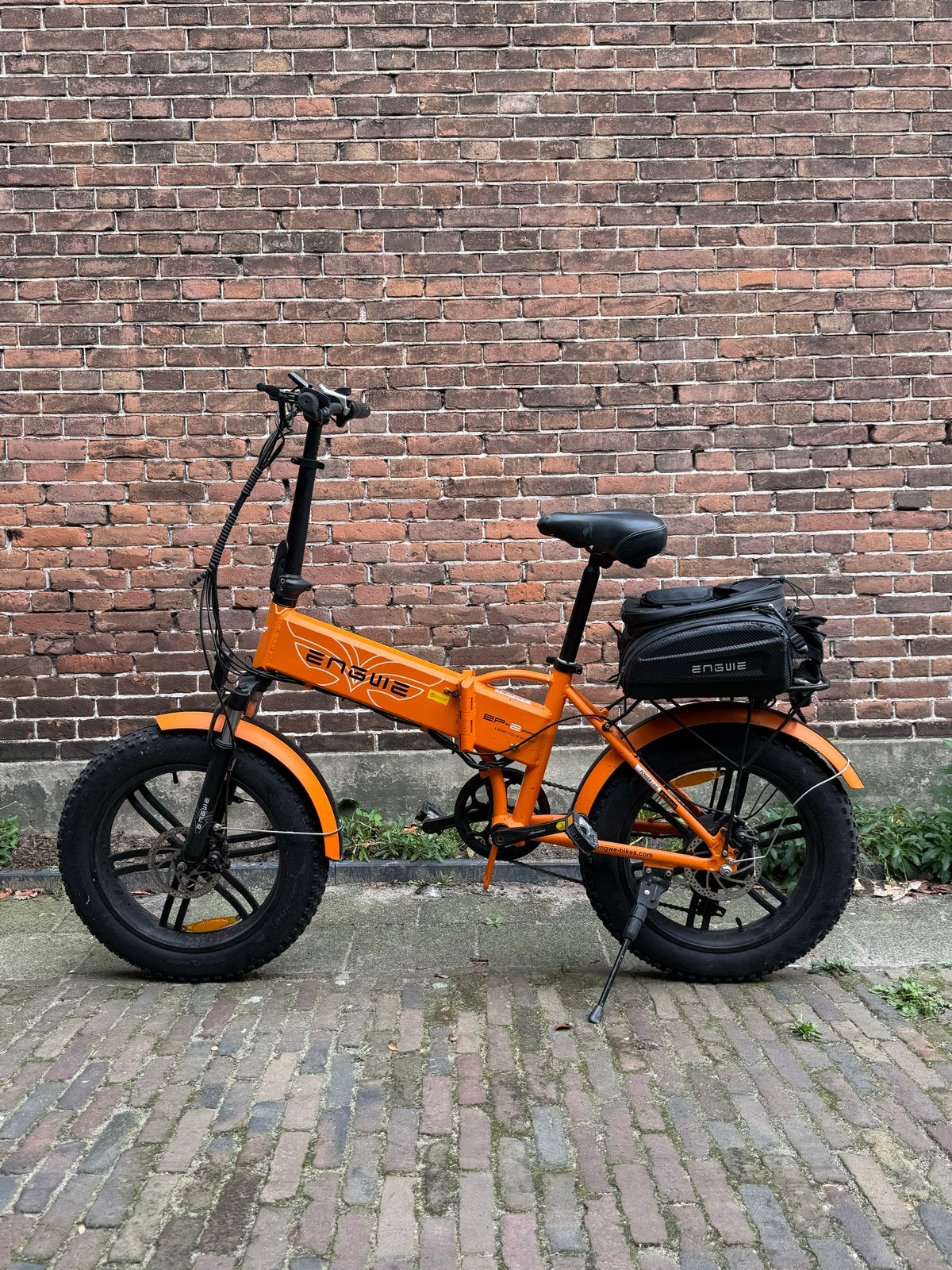 Engwe EP-2 Pro opvouwbare elektrische fiets, Zo goed als nieuw, Minder dan 47 cm, 50 km per accu of meer, Ophalen