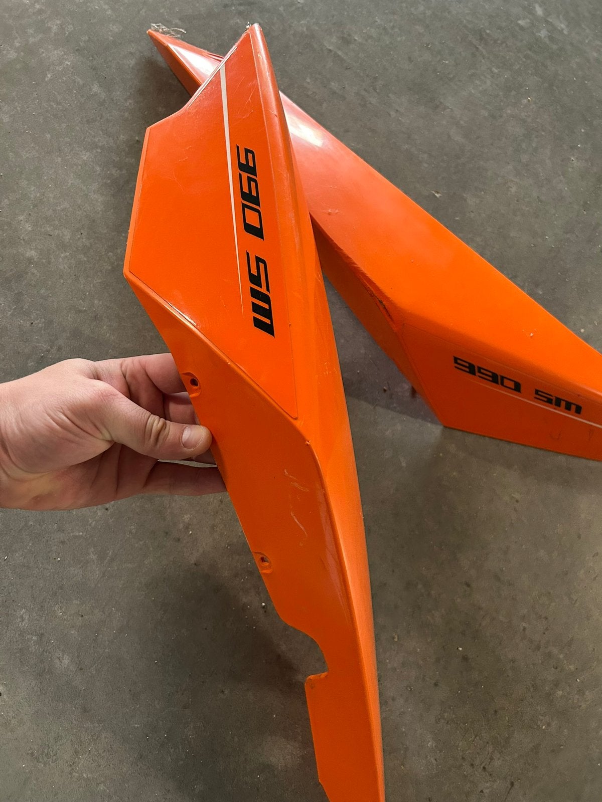 KTM SM zijkappen met wat schade, Motoren, Ophalen of Verzenden