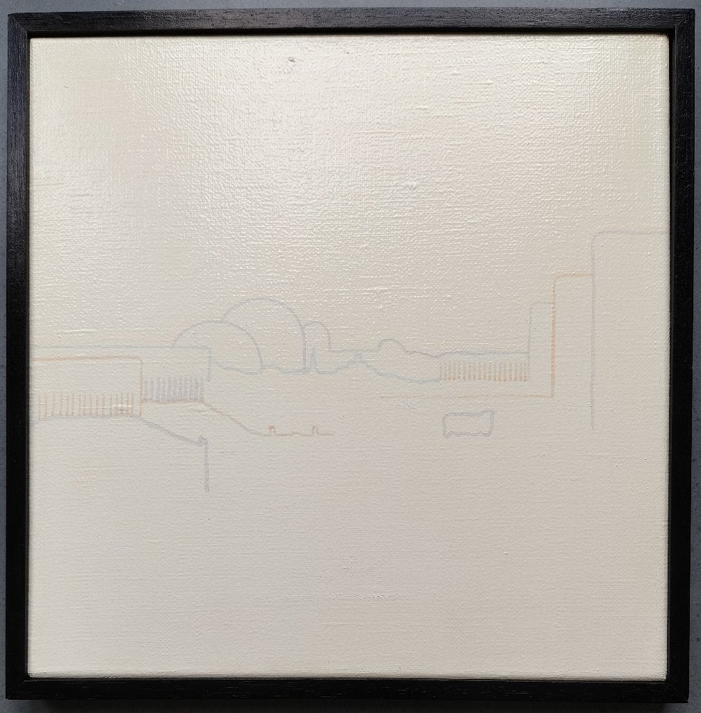 Han Jansen – olieverf op doek, Ophalen of Verzenden, Gesigneerd, Olieverf, Landschap