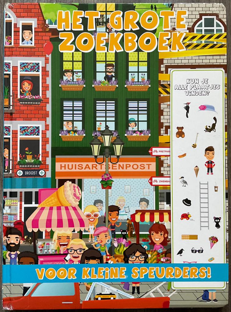 XL HET GROTE ZOEKBOEK voor kleine speurders! HUISARTSENPOST, Ophalen of Verzenden, Gelezen