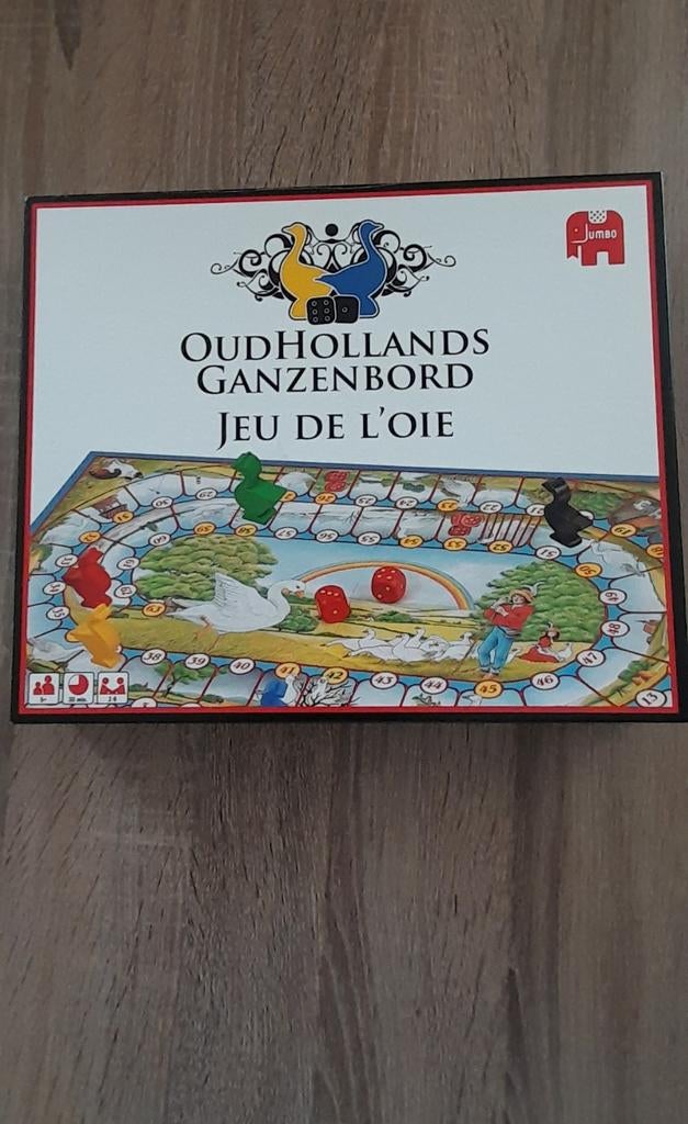 Nieuw! Oud hollands ganzenbord spel., Hobby en Vrije tijd, Gezelschapsspellen | Bordspellen, Ophalen of Verzenden, Nieuw