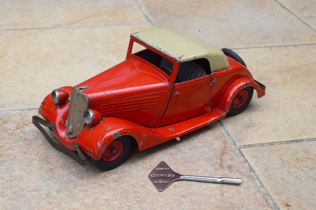 antiek blikken speelgoed CIJ Renault Vivasport 1930, Ophalen of Verzenden