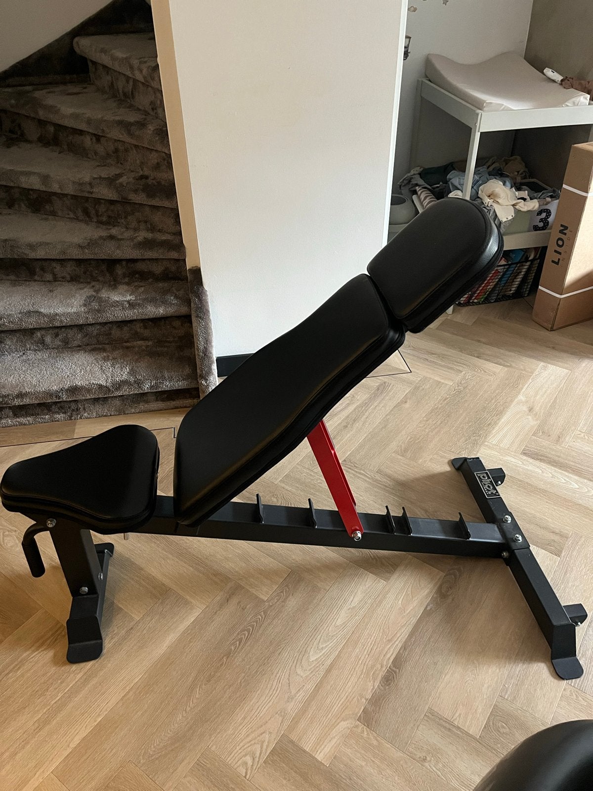 *NEW* Pivot Fitness HB3130 Verstelbare fitnessbank - ZGAN, Ophalen, Zo goed als nieuw, Borst, Fitnessbank