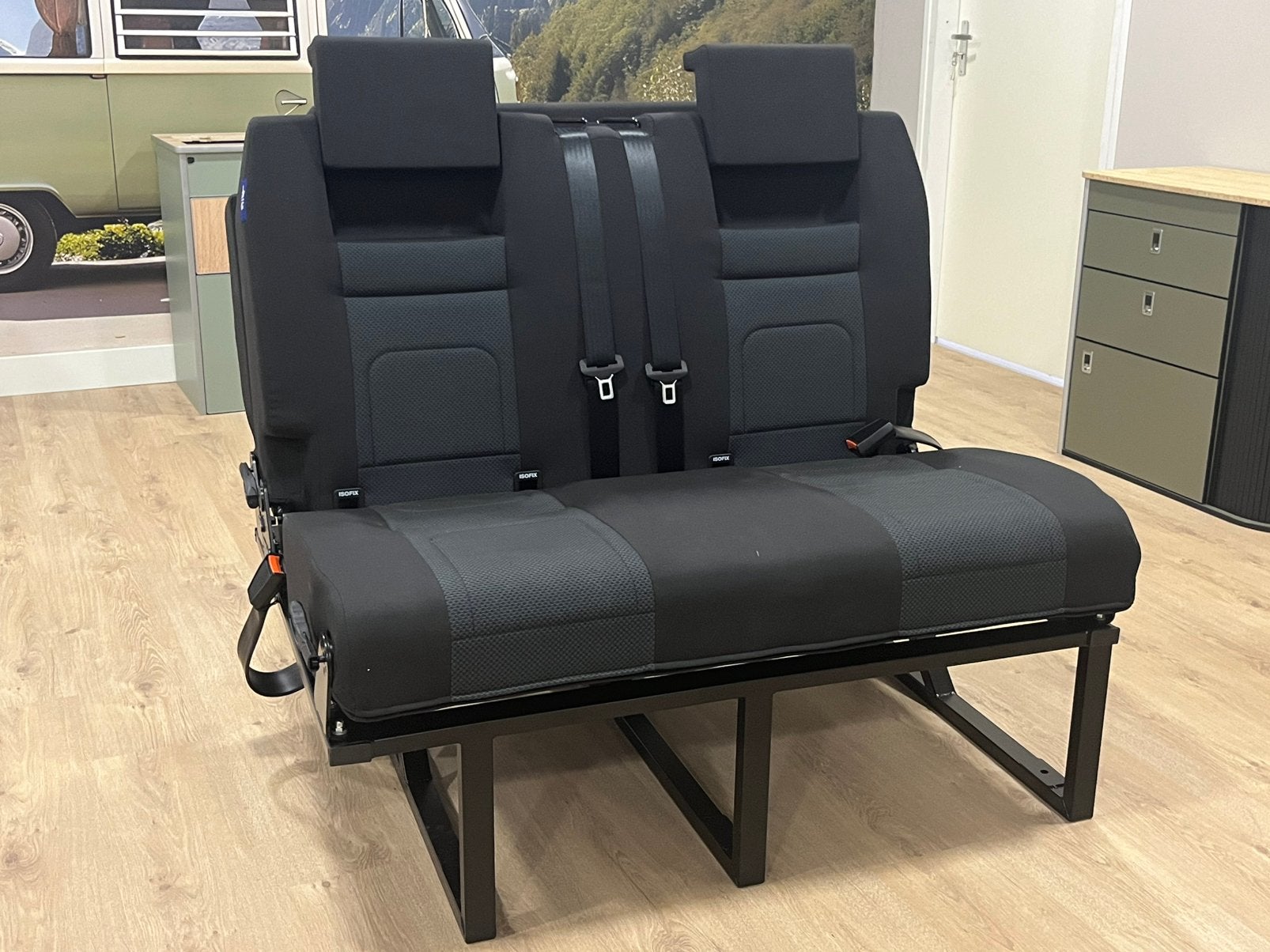 Scopema RIB Altaïr zit/slaapbank RDW/VRT goedgekeurd ISOFIX, Ophalen, Hoefakker 3, Veen, Termeer Campers B.V., Info@termeercampers.nl