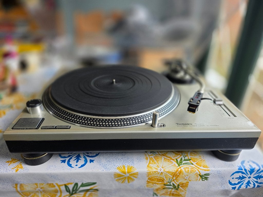 Technics SL-1200MK2 Direct Drive Platenspeler, Ophalen, Gebruikt, Pitch-regelaar, Platenspeler