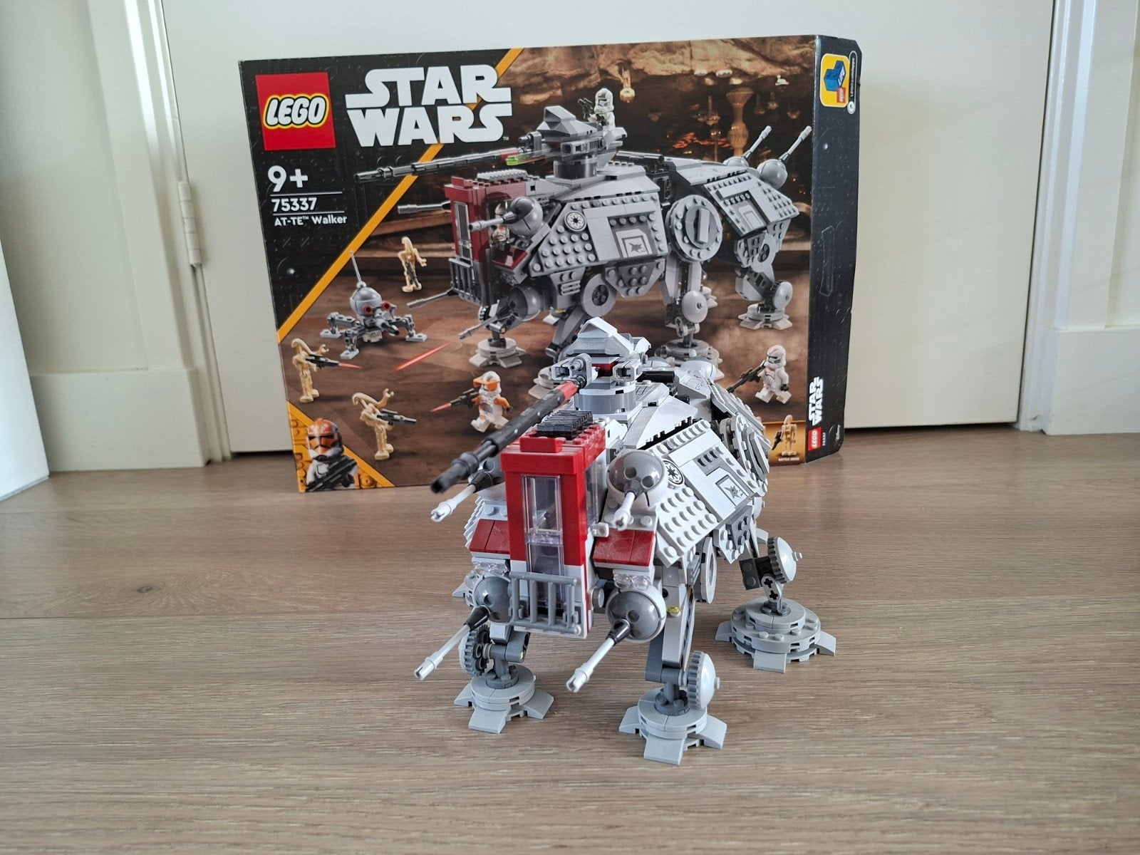 LEGO Star Wars AT-TE Walker (75337) met doos en instructie, Ophalen of Verzenden, Zo goed als nieuw