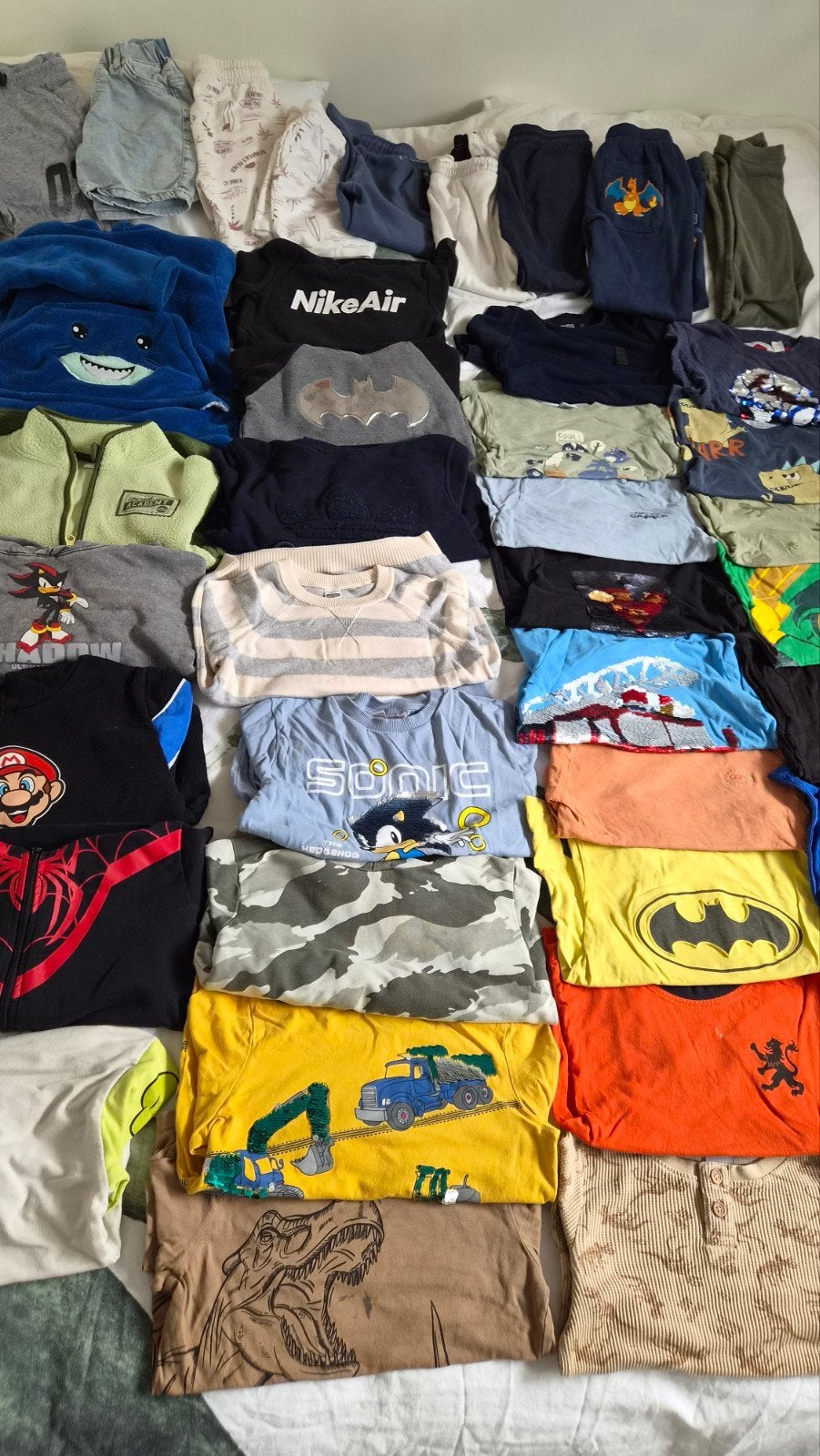 Jongens kledingpakket maat 110-128: shirts, broeken, hoodies, Ophalen of Verzenden, Gebruikt, Overige maten