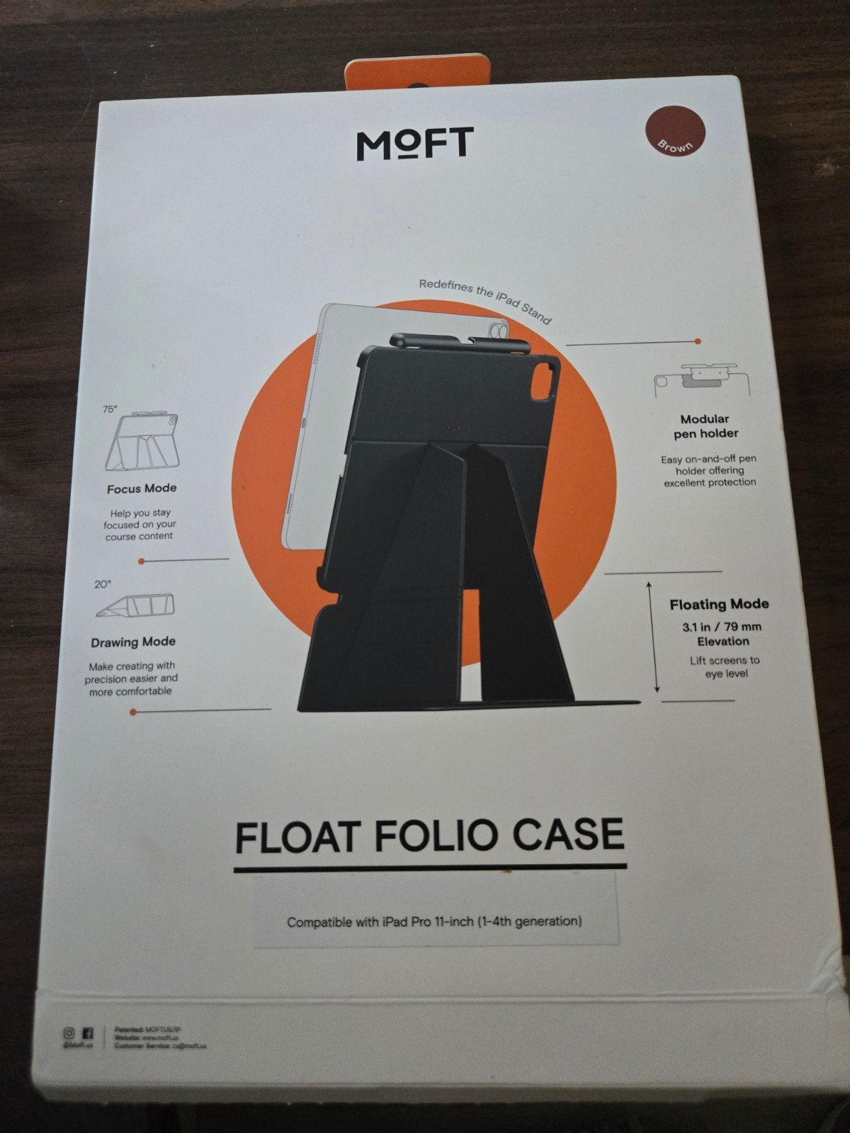 MOFT Float Folio Case voor iPad Pro 11-inch (1-4e generatie), Computers en Software, Apple iPads, Ophalen of Verzenden