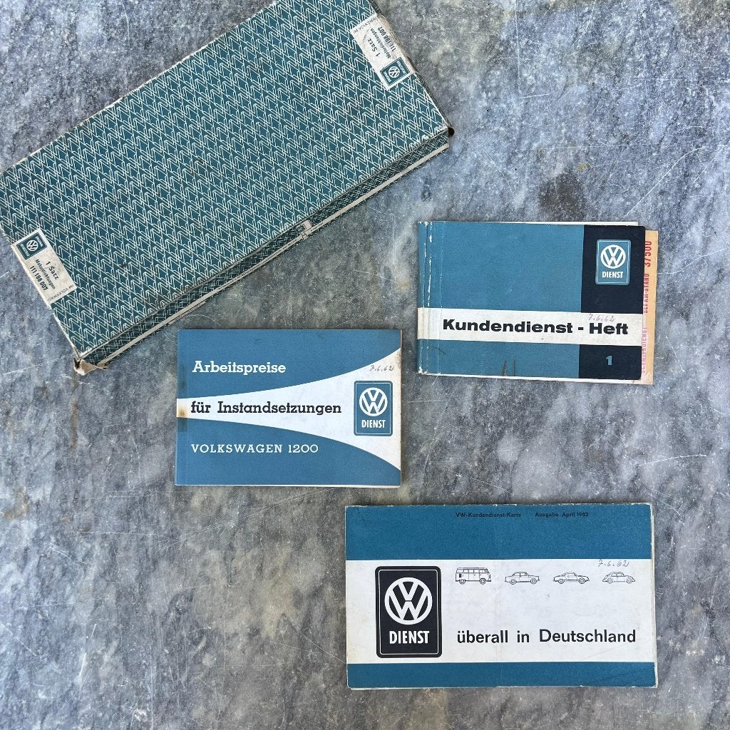 VW Beetle 62 Serviceboek, routekaart, prijslijst, Ophalen of Verzenden, Zo goed als nieuw