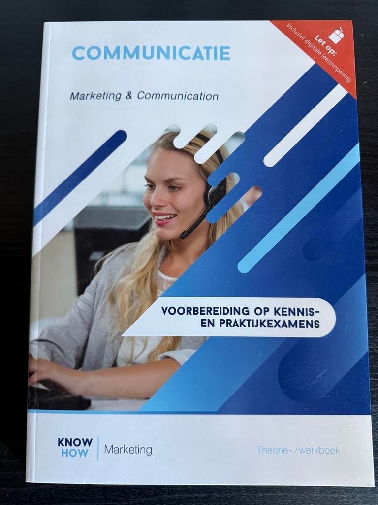 Communicatie Marketing & Communication - Kees Benschop, Boeken, Studieboeken en Cursussen, Nieuw, MBO, Gamma, Ophalen of Verzenden