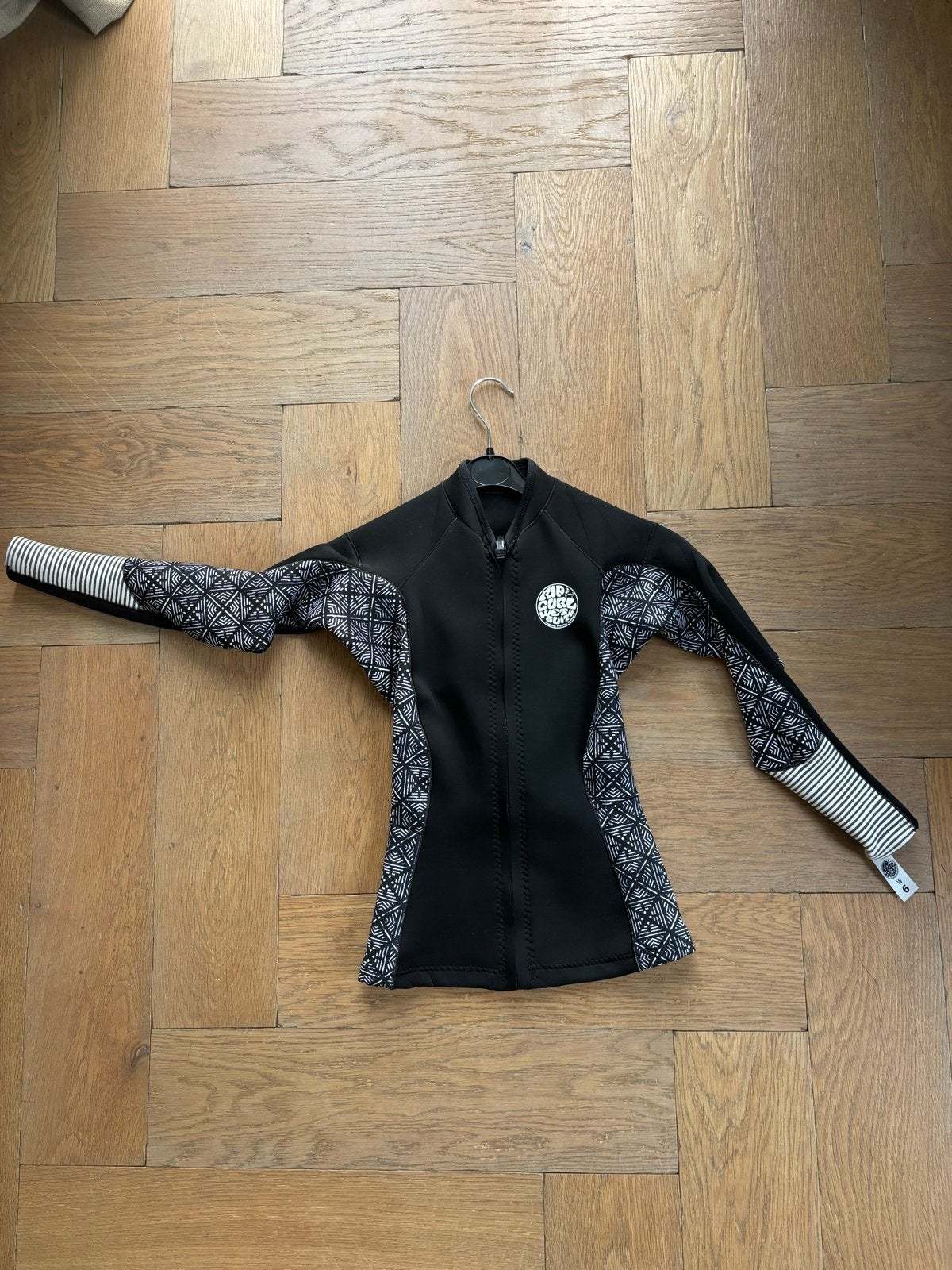 RipCurl Neopreen Zip Front Wetsuit Top - Zo goed als nieuw, Ophalen of Verzenden, Zo goed als nieuw, Kind, Wetsuit