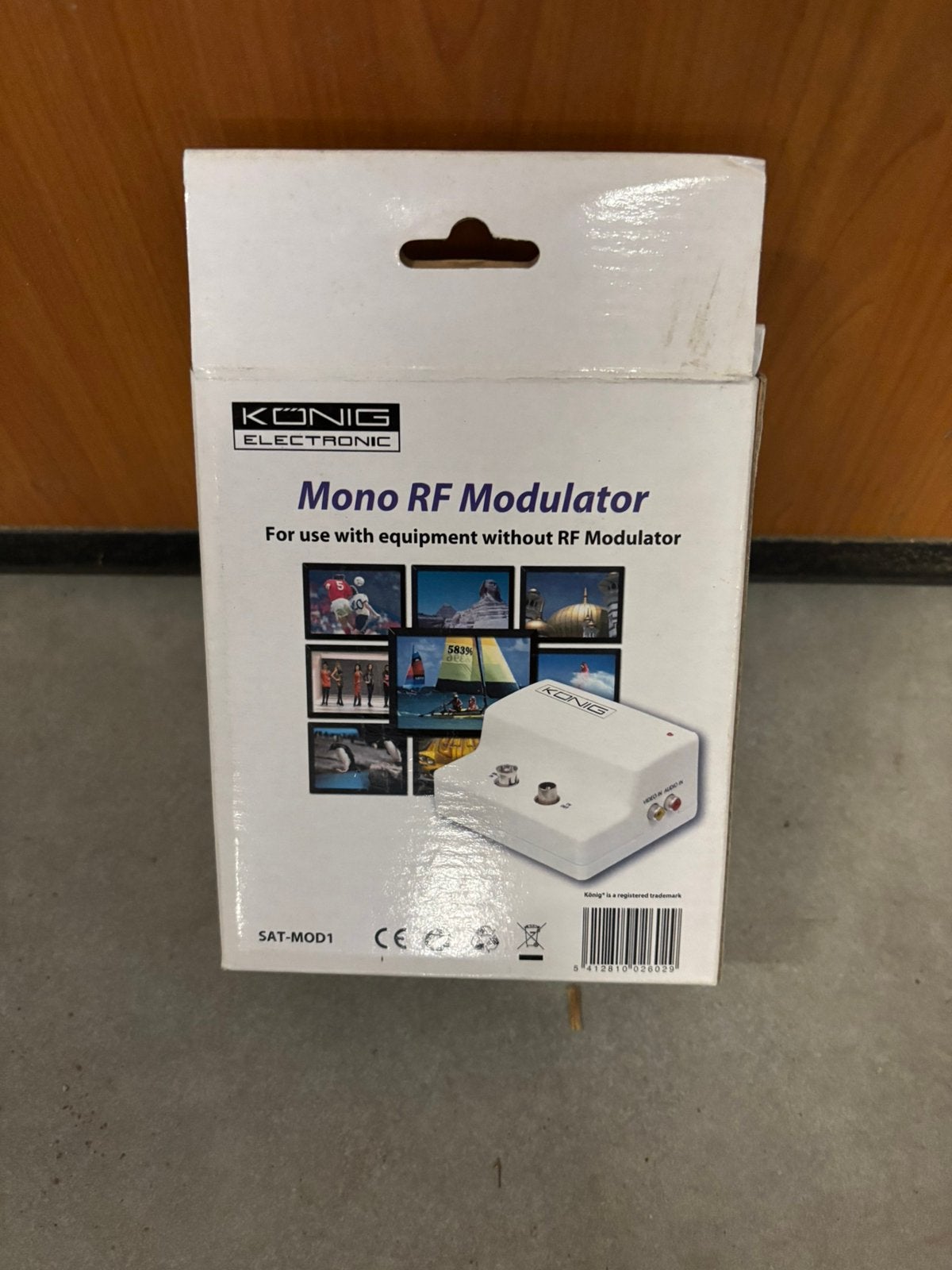König Mono RF Modulator - SAT-MOD1, Ophalen, Nieuw, Overige kabels