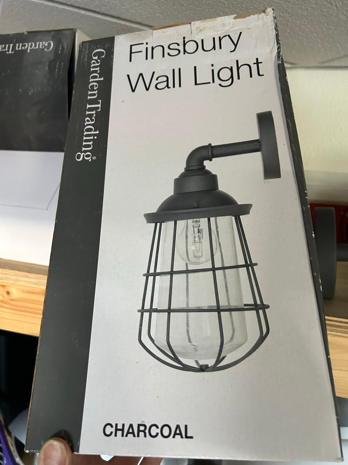 13x Finsbury Wall Light - Charcoal Buitenlamp, Ophalen, Zwart, Geschikt voor buiten, Nieuw