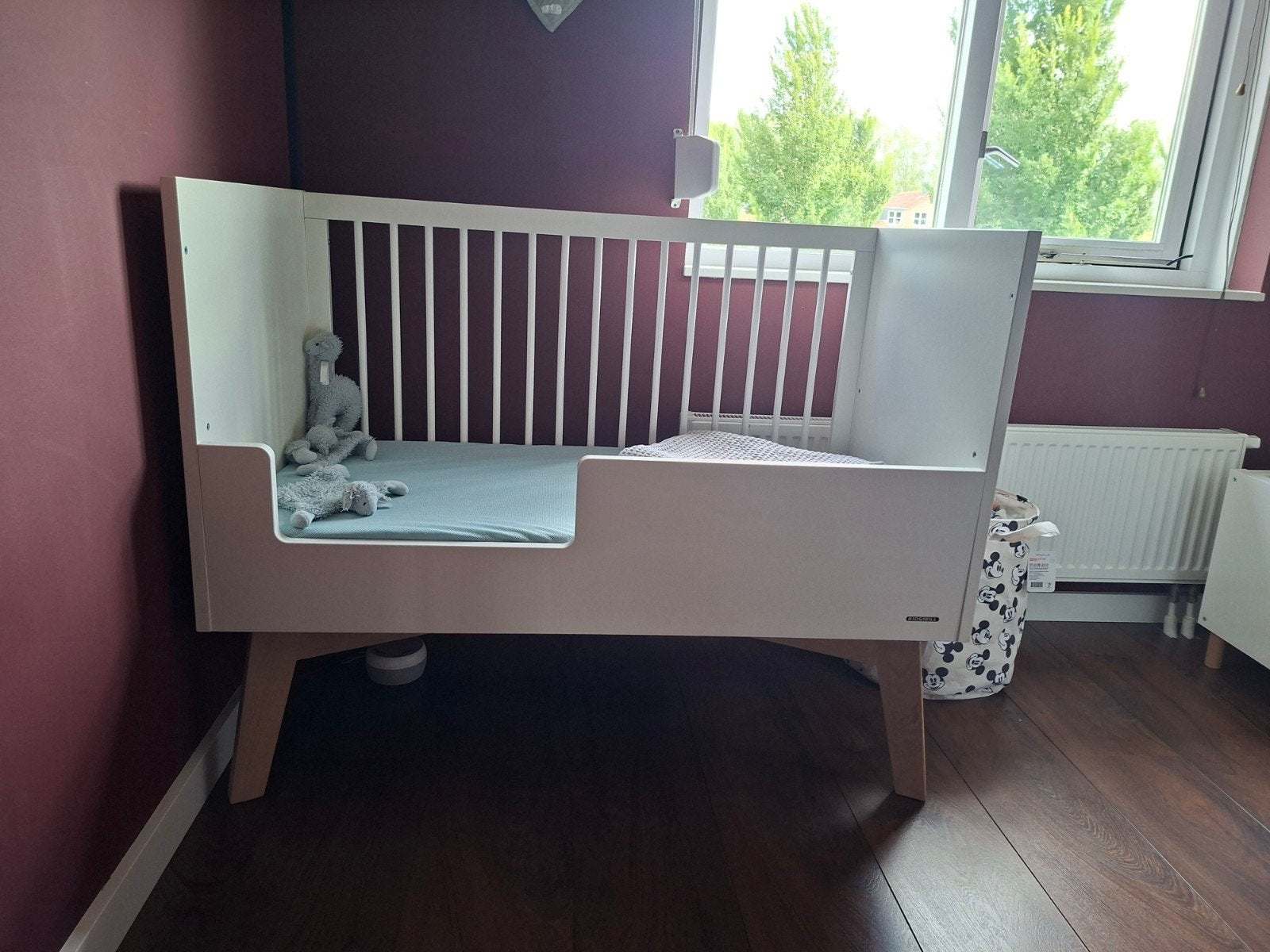 Kidsmill Sixties Ledikant en Commode 60x120, Kinderen en Baby's, Kinderkamer | Bedden, Ophalen, Zo goed als nieuw, Minder dan 140 cm