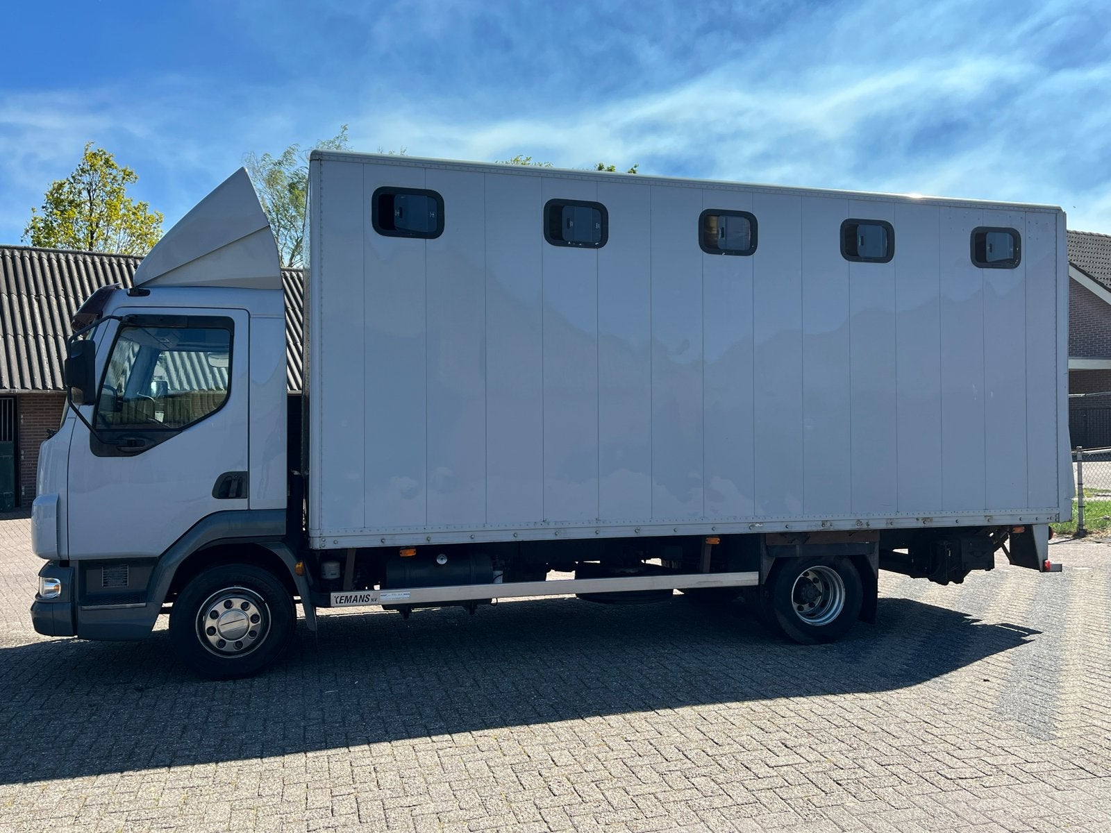 Daf paarden vrachtwagen, Blauw, Particulier, DAF, Te koop