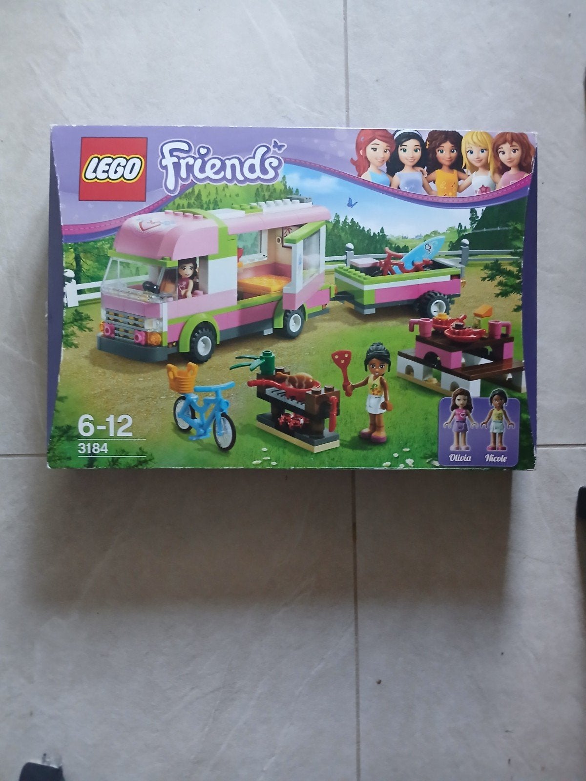 LEGO Friends 3184 Avontuurlijke Camper - Nieuw in doos, Lego, Nieuw, Friends, Ophalen of Verzenden