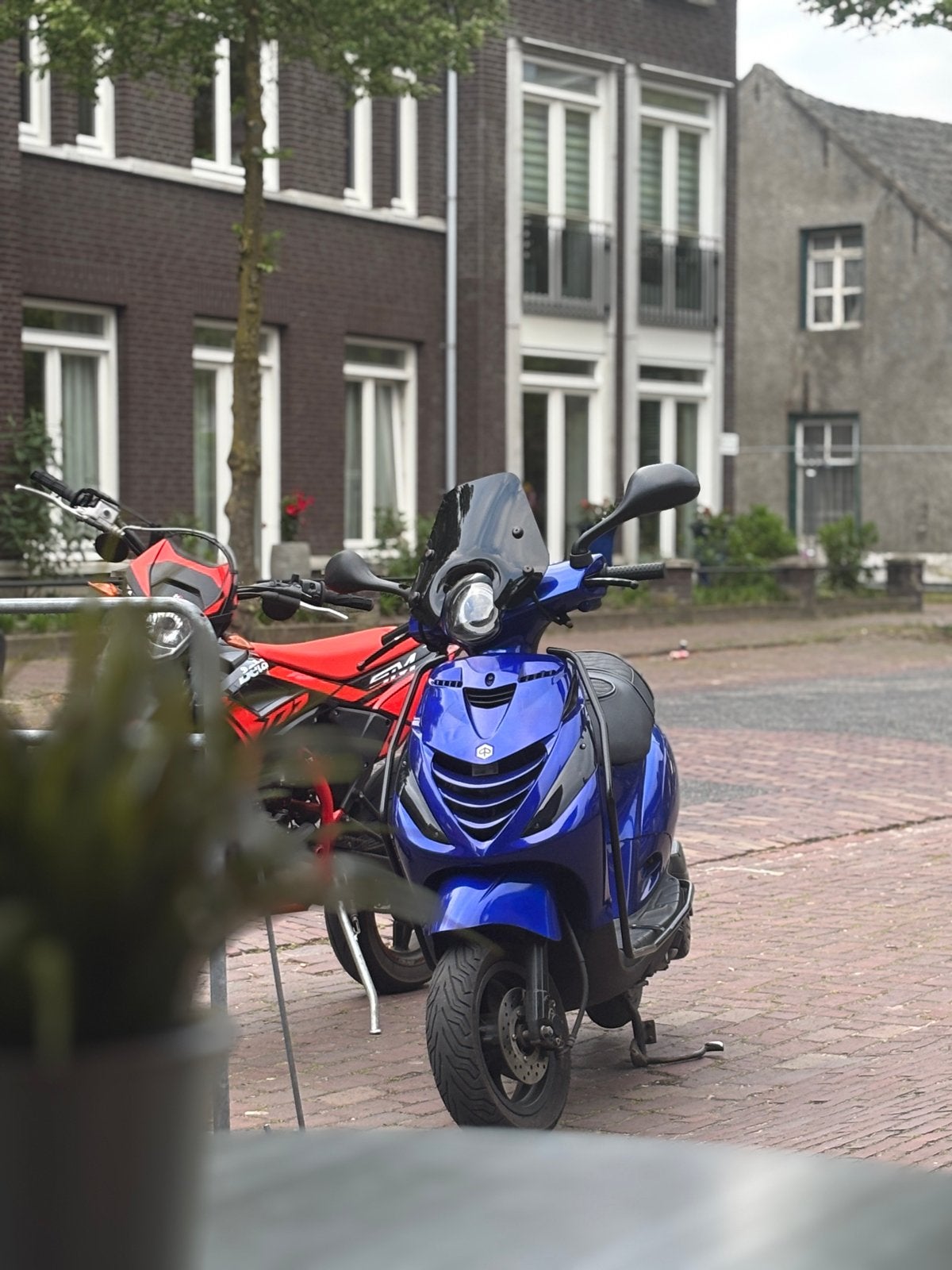 Piaggio Zip 50cc 4T -candy blue, Fietsen en Brommers, Scooters | Piaggio, Gebruikt, Maximaal 45 km/u, Zip, Ophalen of Verzenden
