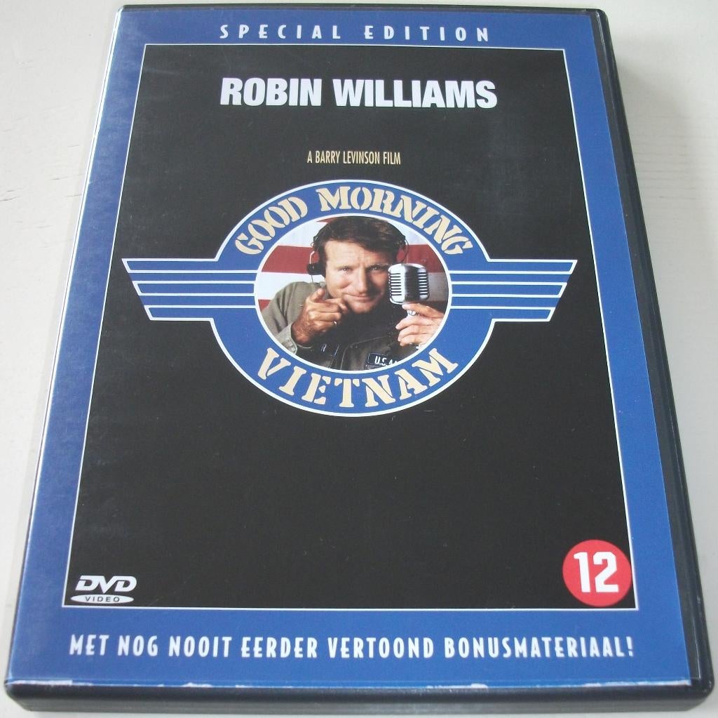 Dvd *** GOOD MORNING VIETNAM *** Special Edition, Cd's en Dvd's, Vanaf 12 jaar, Ophalen of Verzenden, Zo goed als nieuw, Overige genres