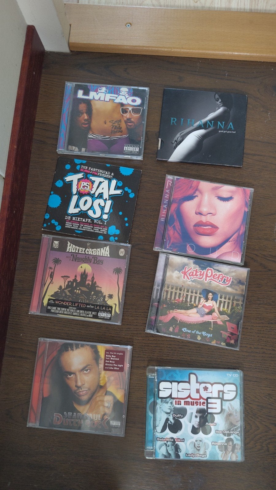 Diverse CD's: LMFAO, Rihanna, Katy Perry, Sean Paul en meer, Ophalen of Verzenden, Gebruikt