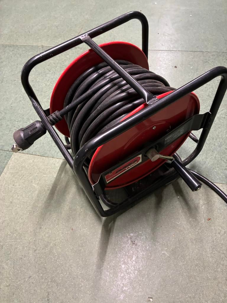 Luchtslanghaspel compressor, Ophalen of Verzenden, Gebruikt, 10 bar of meer