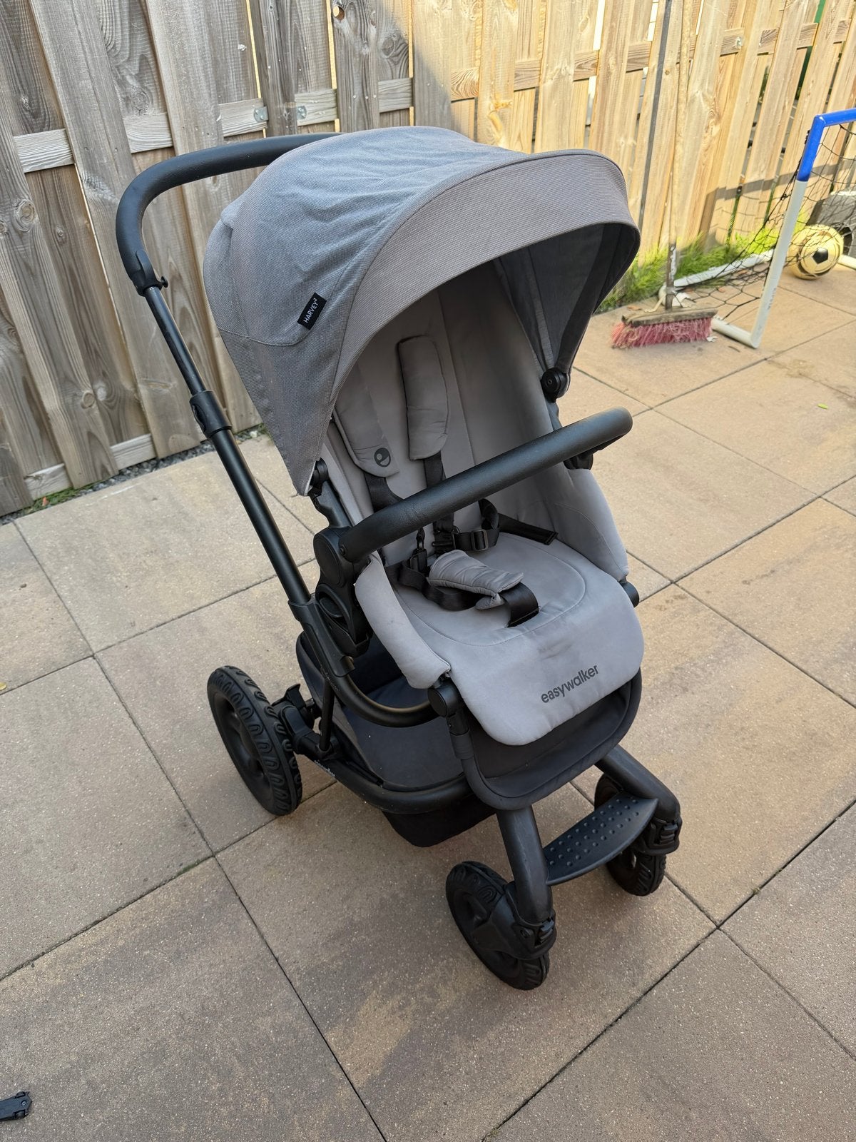 Easywalker Harvey 2 kinderwagen met reiswieg - Zo goed als n, Overige merken, Ophalen of Verzenden, Zo goed als nieuw, Combiwagen