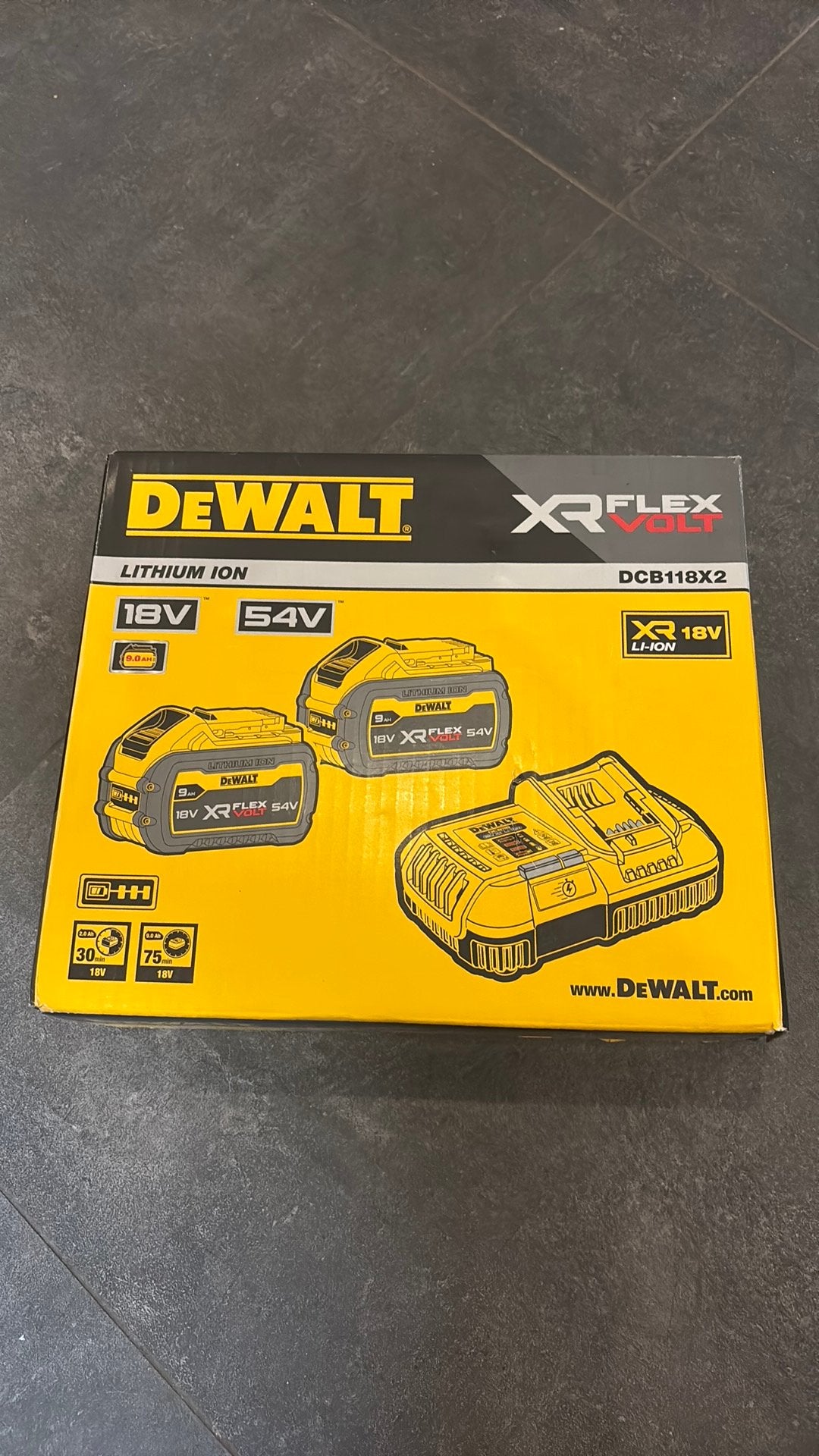 Dewalt flexvolt accu set NIEUW, Ophalen, Nieuw