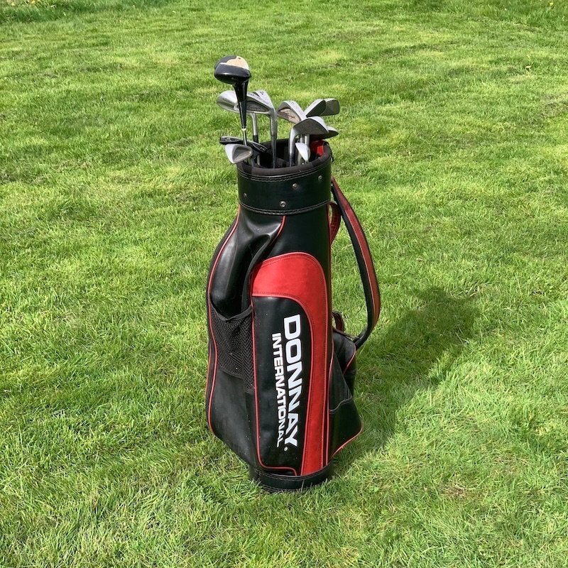 Golftas met clubs, Ophalen, Gebruikt, Tas, Overige merken