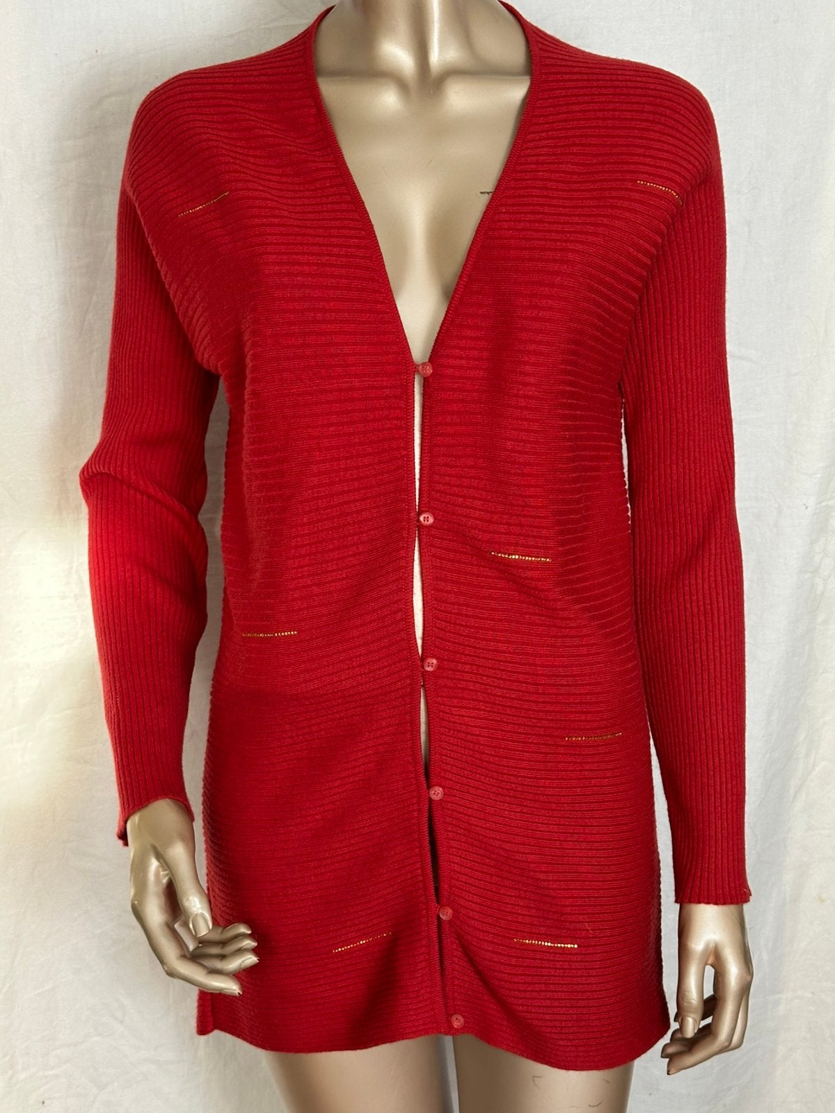 Versace vest maat S Wool, Verzenden, Zo goed als nieuw, Maat 38/40 (M)