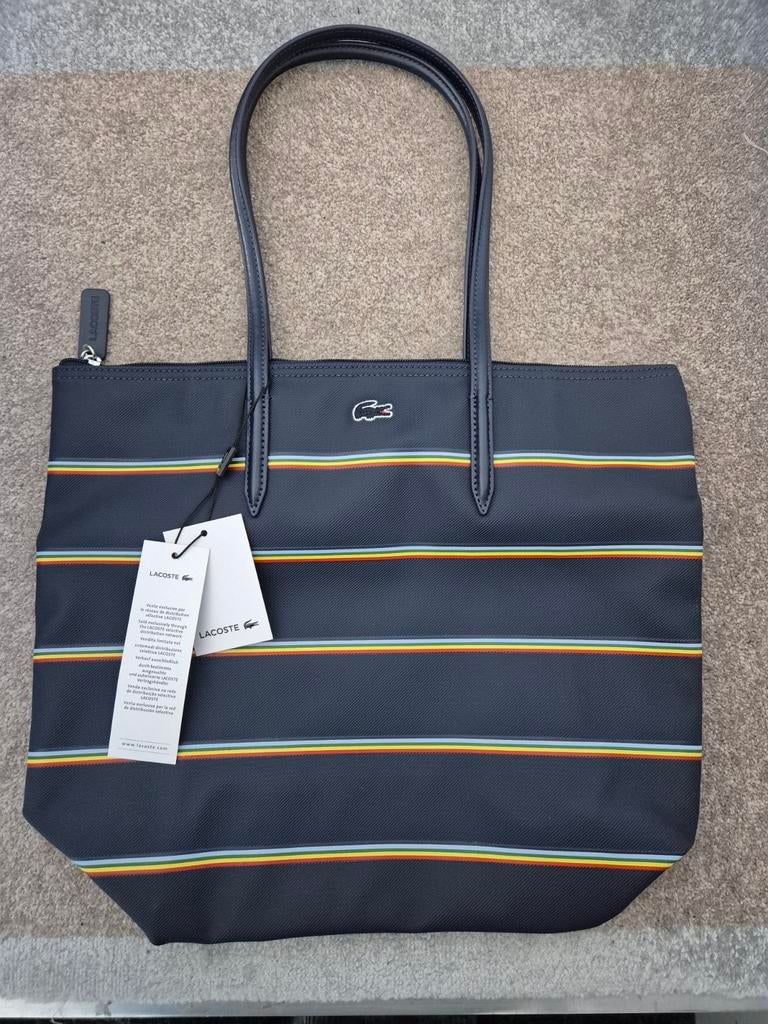 Lacoste Handtas, Ophalen of Verzenden, Nieuw, Blauw, Handtas