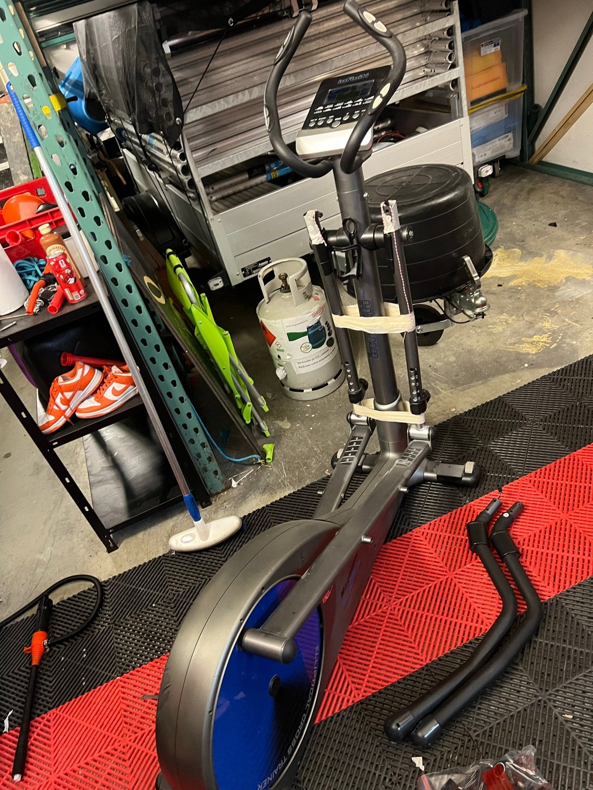 Crosstrainer en Roeitrainer - Fitnessapparatuur, Gebruikt, Armen, Ophalen of Verzenden, Crosstrainer