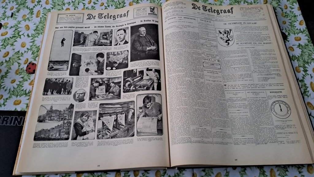 100 Jaar De Telegraaf - Jubileumboek, Ophalen of Verzenden, Zo goed als nieuw