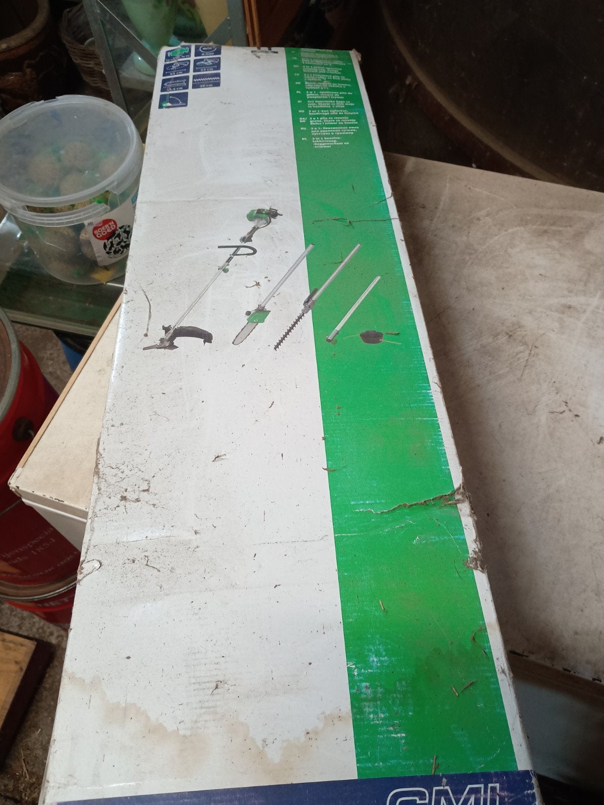 CMI 4-in-1 Benzine bosmaaier, Tuin en Terras, Ophalen, Nieuw, Overige soorten, CMI