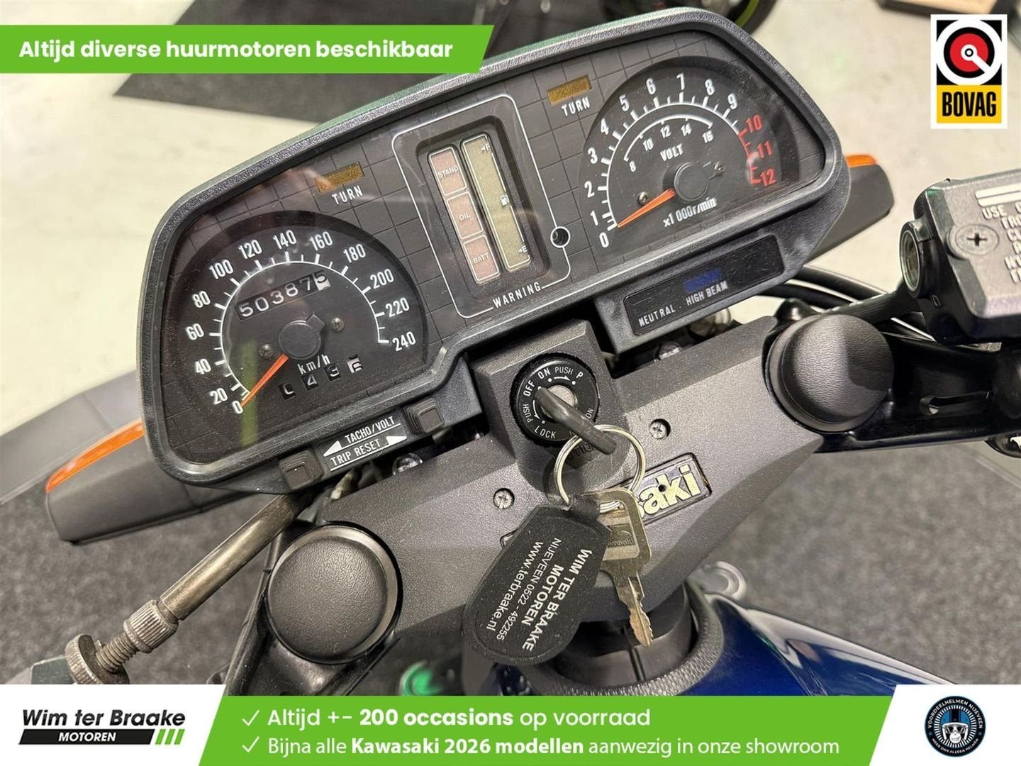 Kawasaki GT 750 (bj 1992) 50,387 km, Motoren, 4 cilinders, Motorrijbewijs A, Bedrijf, Onbekend