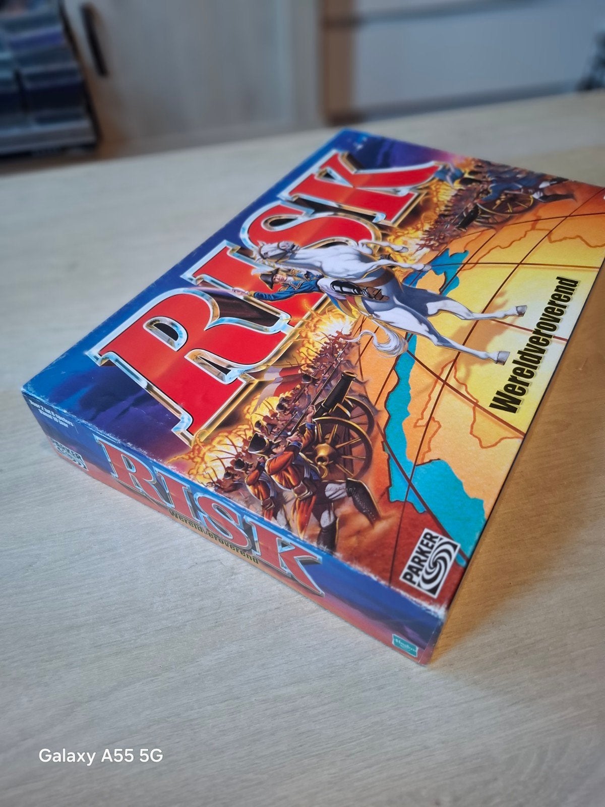 Risk Wereldveroverend Bordspel - Klassieke Strategie, Hobby en Vrije tijd, Gezelschapsspellen | Bordspellen, Parker, Gebruikt