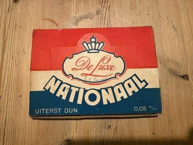 Vintage Oude scheermesjes in orginele verpakking, Ophalen, Nieuw, Overige typen