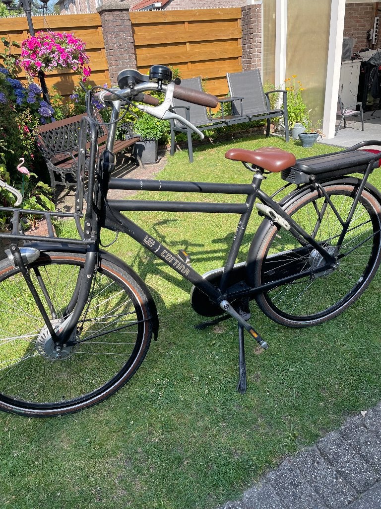 Cortina U4 E-Bike 28 inch 7 versnellingen herenfiets., Minder dan 30 km per accu, Gebruikt, 51 tot 55 cm, Ophalen