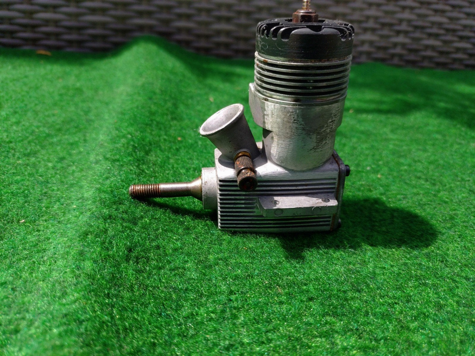 MC coy 29 nitro motor vintage, Ophalen of Verzenden, Zo goed als nieuw, Nitro