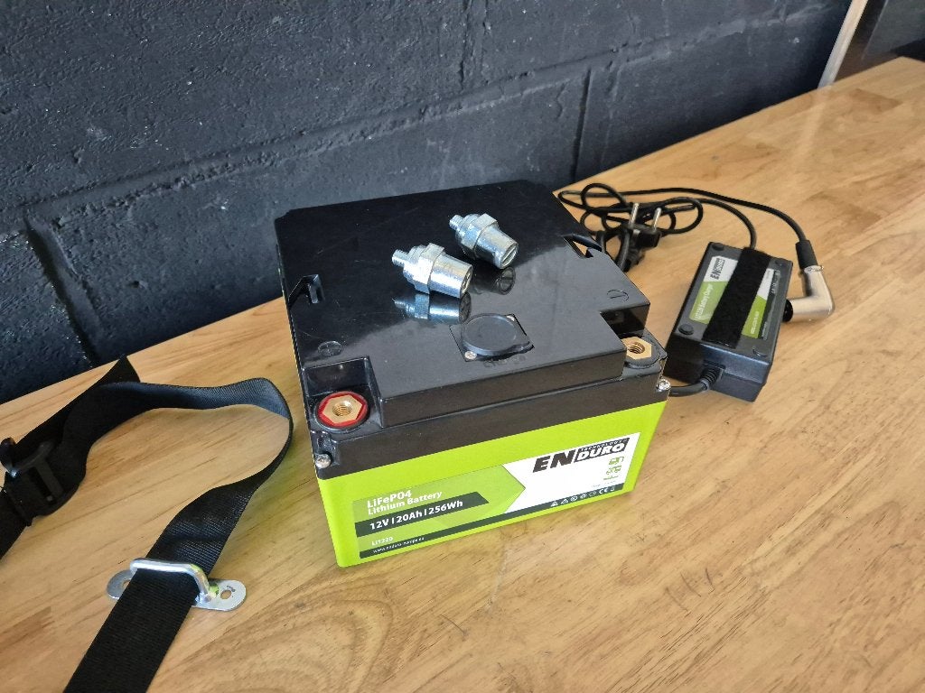 Enduro 20ah LiFePO4 licht gewicht Batt, Info@vanlitaanhangwagens.nl, Enduro, 5311AA, Ophalen of Verzenden