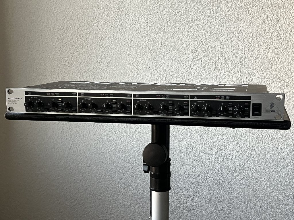 Behringer AutoQuad expander gate, Ophalen, Gebruikt