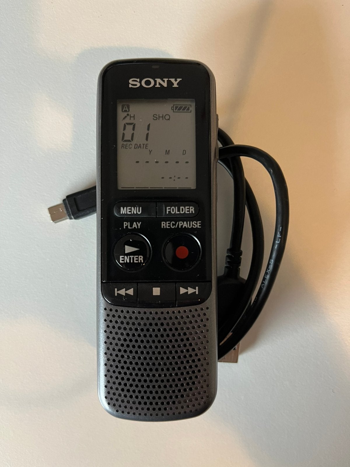 Sony dictafoon IC recorder ICD-PX240, Ophalen of Verzenden, Audio
