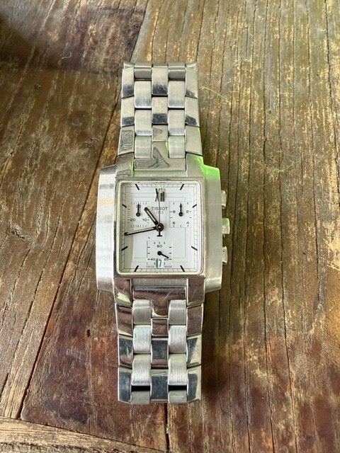 horloge Tissot TXL Chronograph, Overige merken, Staal, Gebruikt, Staal