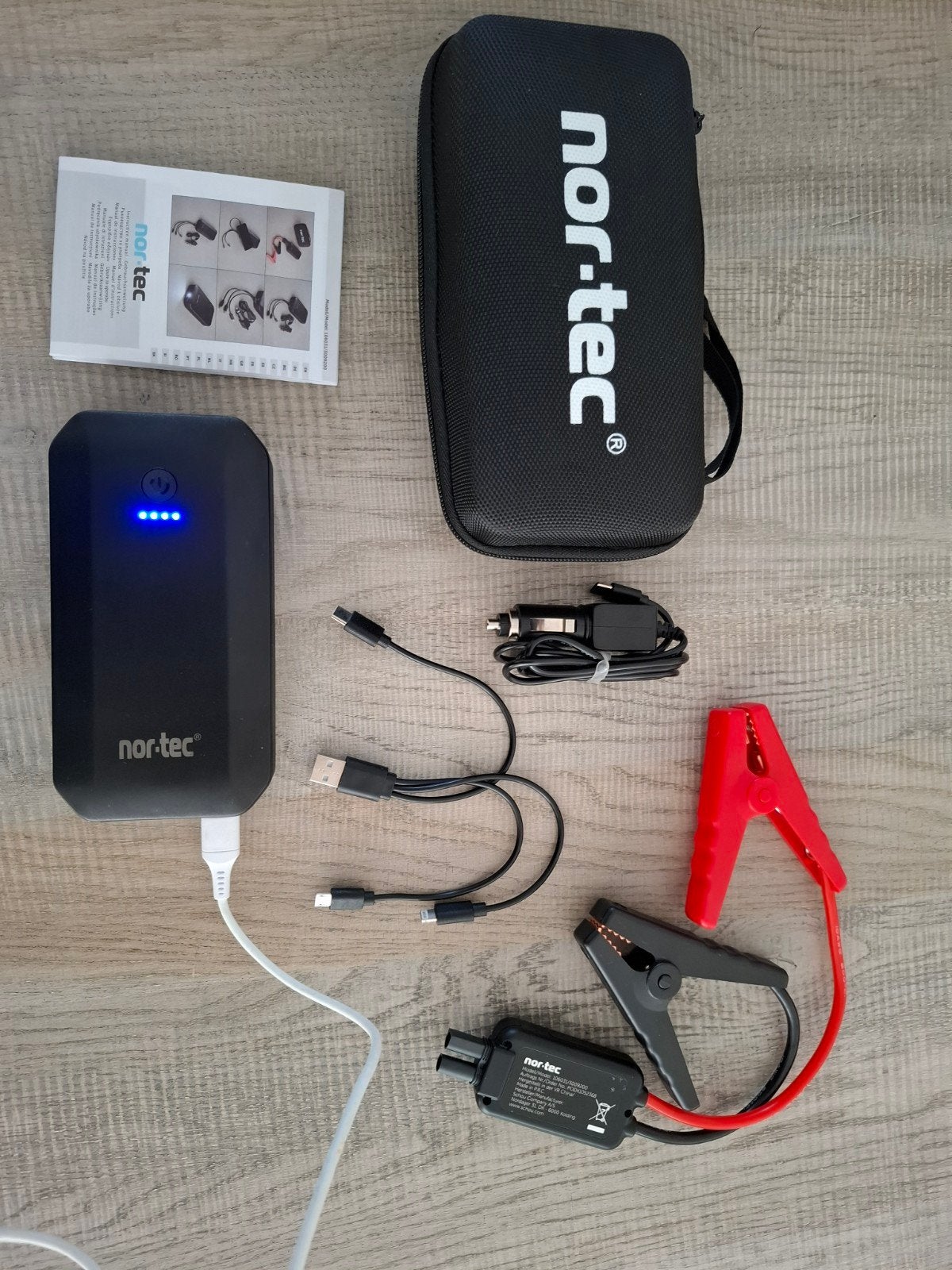 Nor-Tec Jumpstarter Powerbank - Nieuwstaat, Ophalen, Zo goed als nieuw