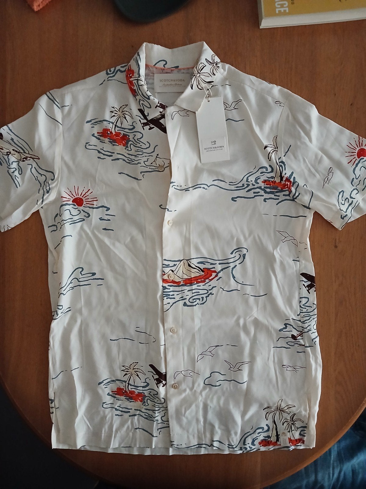 Scotch and soda korte mouw maat s, Ophalen of Verzenden, Nieuw, Maat 46 (S) of kleiner, Scotch & Soda