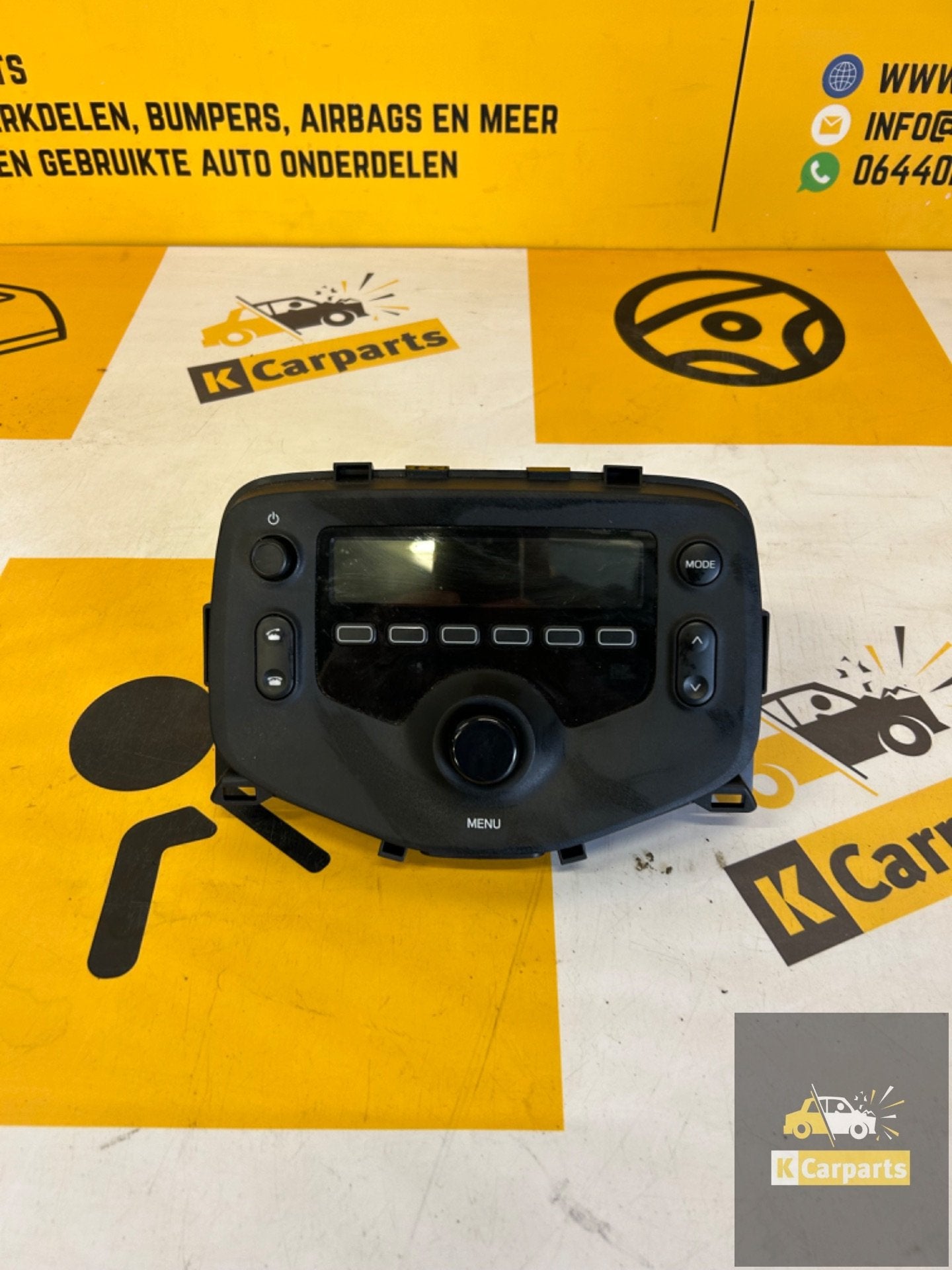 Auto radio Toyota aygo Citro n c1 Peugeot 108 86120-0H050, Info@fabrikant.eu, Fabrikantstraat 1
1000 AA  Amsterdam, NL, Ophalen of Verzenden